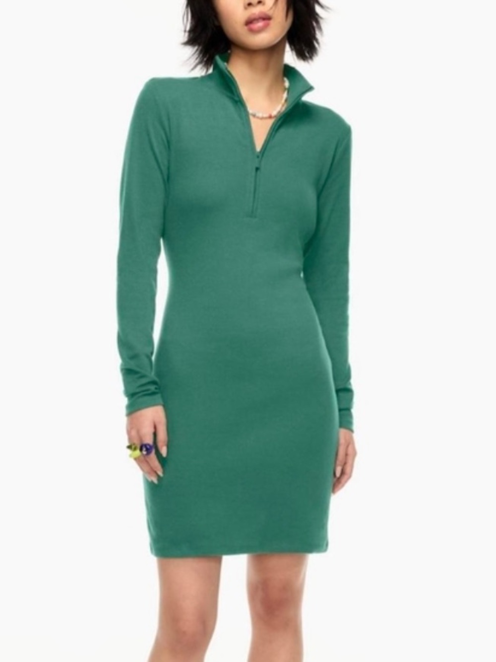 Sunday Best green cotton blend dress
